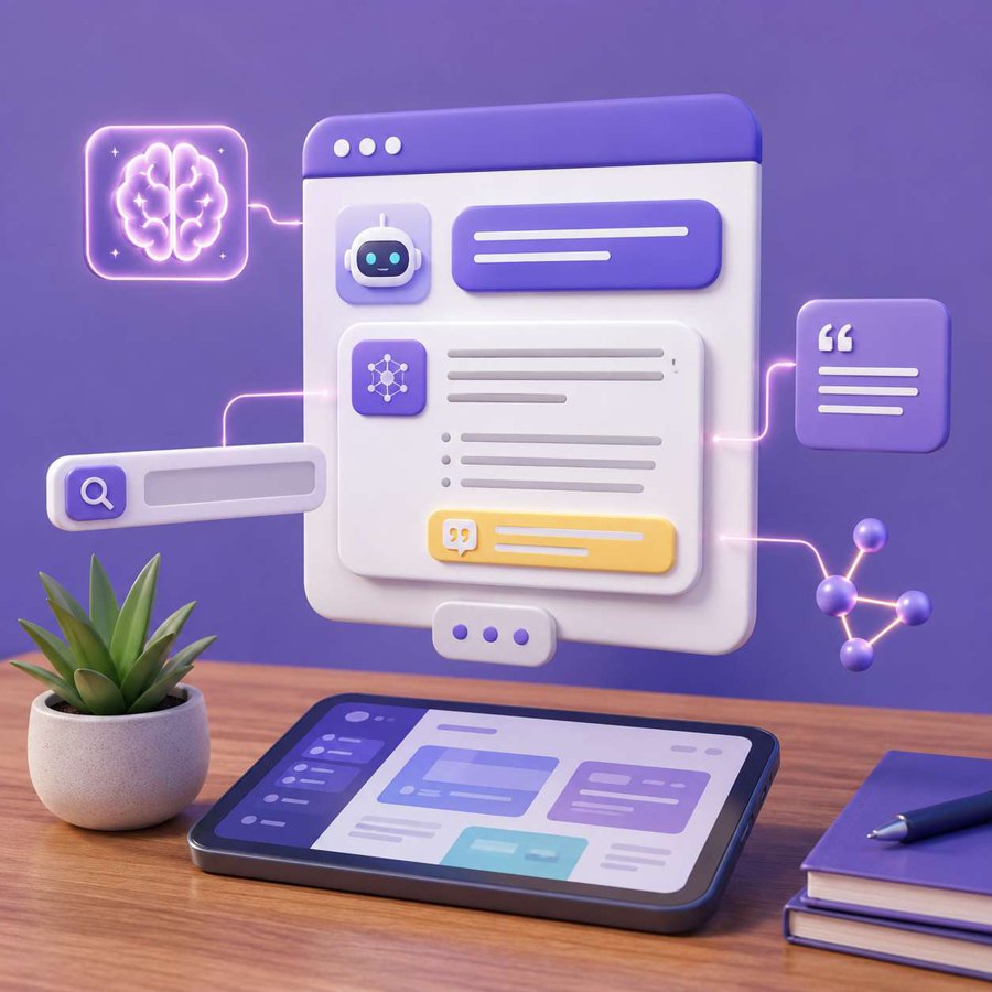 Search is moving inside AI. Be where the answer is.
